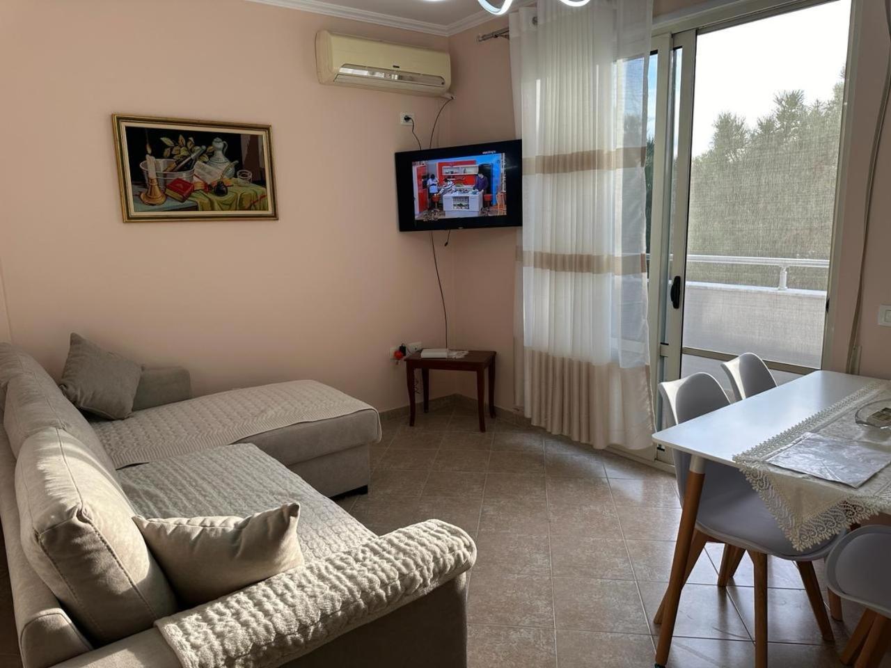 Sunset Sea View - Beachfront Balcony - Ac - Wifi Durres Luaran gambar