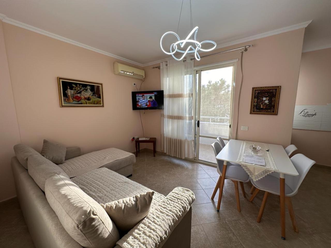 Sunset Sea View - Beachfront Balcony - Ac - Wifi Durres Luaran gambar